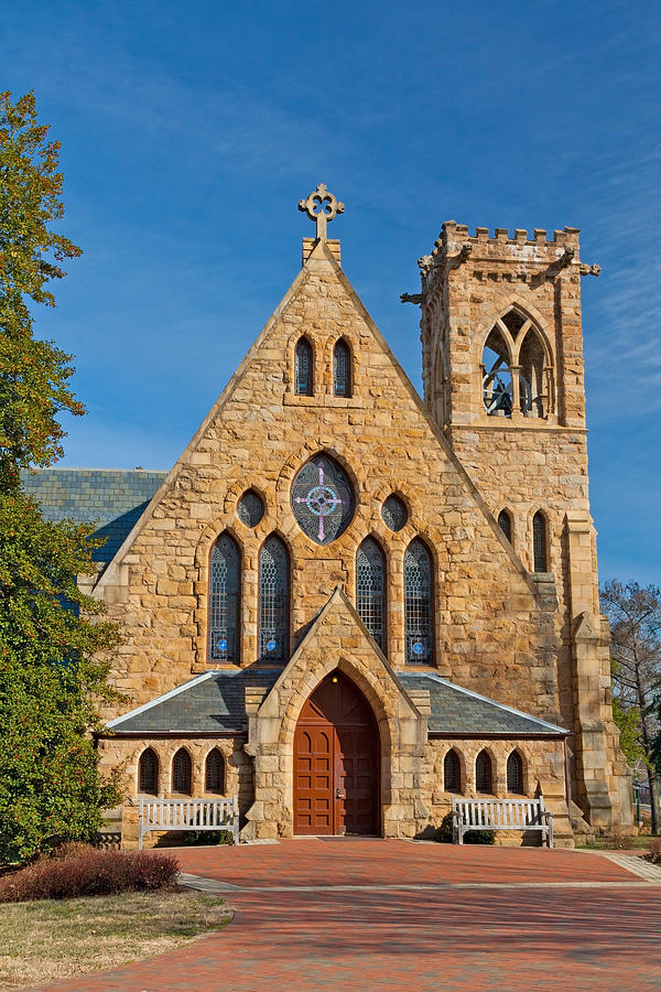 Chapel at UVA Photograph by Melinda Fawver