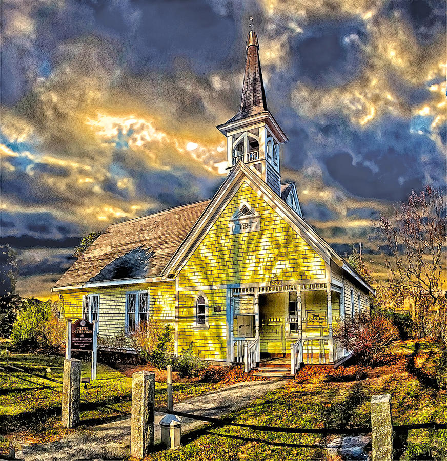Chapel In The Pines Eastham Cape Cod Photograph by Constantine Gregory