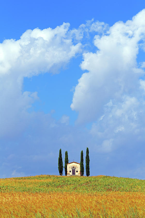 Chapel In Tuscany Photograph by Mammuth