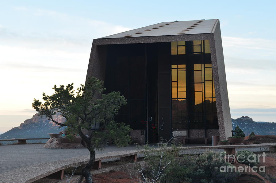 Architecture Photograph - Chapel Rock in Sedona by DejaVu Designs