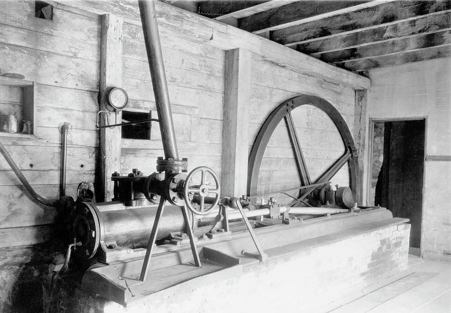 Charcoal Furnace Engine Photograph by Hagley Museum And Archive Fine