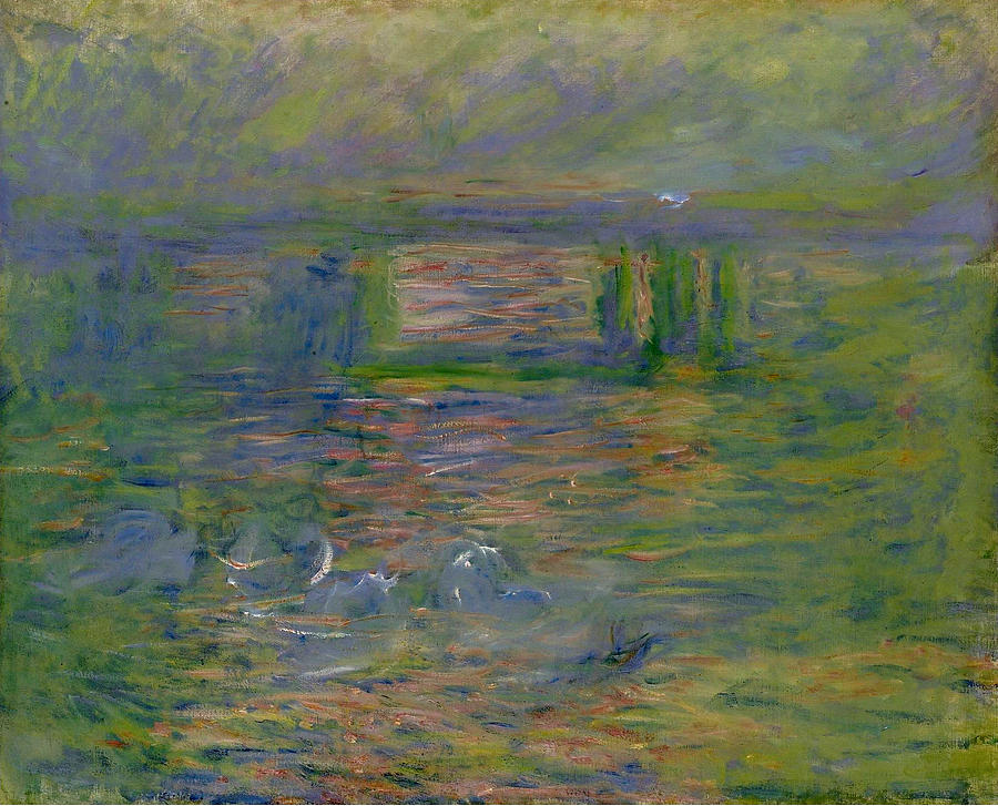Claude Monet Painting - Charing Cross Bridge by Claude Monet