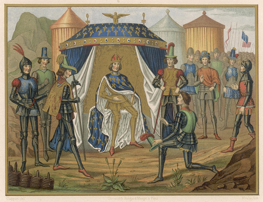 Charlemagne French Emperor Drawing by Mary Evans Picture Library