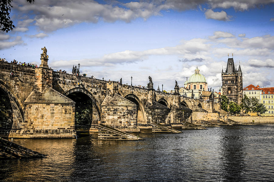 Charles Bridge Prague Photograph by Chris Smith