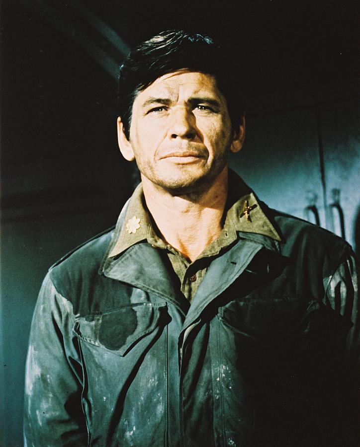 Charles Bronson Photograph - Charles Bronson in The Dirty Dozen by Silver Screen