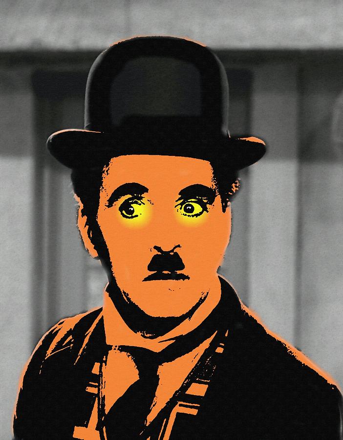 The Great Dictator Photograph - Charles Chaplin Charlot in The Great Dictator by Art Cinema Gallery