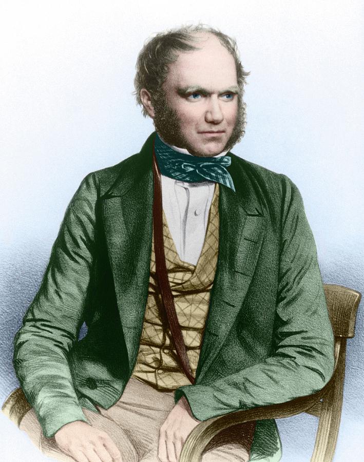 Charles Darwin Photograph by National Library Of Medicine/science Photo Library