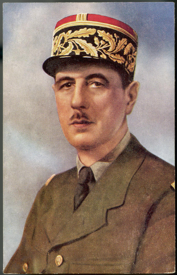 Charles De Gaulle (1890 - 1970) French Photograph by Mary ...