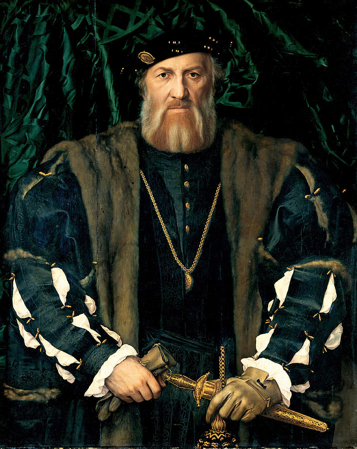 Charles de Solier Sieur de Morette Painting by Hans Holbein the Younger