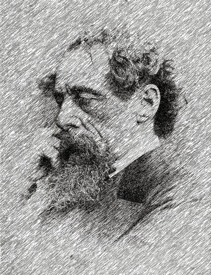 Charles Dickens Digital Art