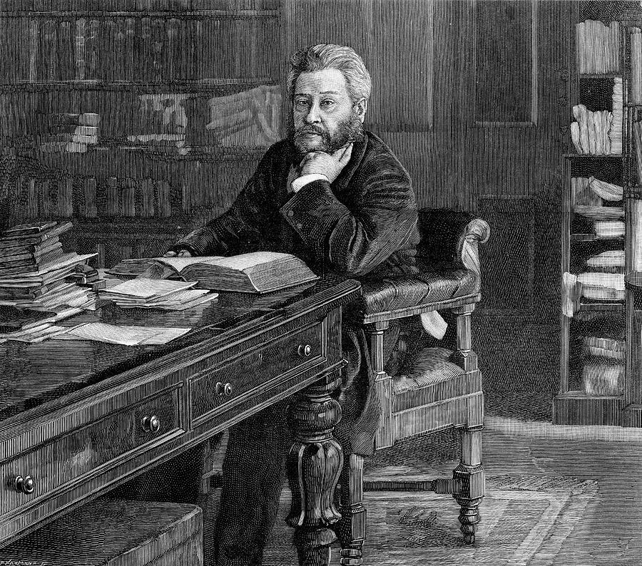 Spurgeon Drawing - Charles Hadden Spurgeon (1834 - 1892) by Mary Evans Picture Library