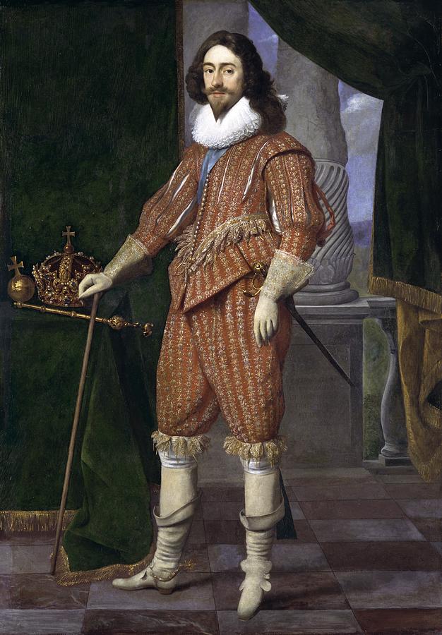 Charles I - King of England Painting by Daniel Mijtens - Fine Art America