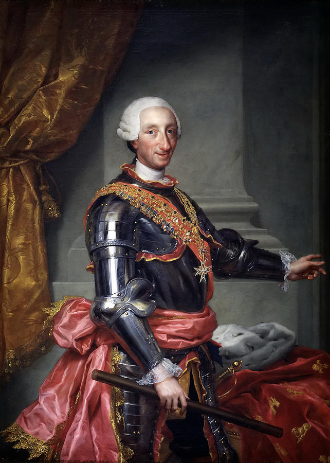 Charles III Painting by Anton Raphael Mengs