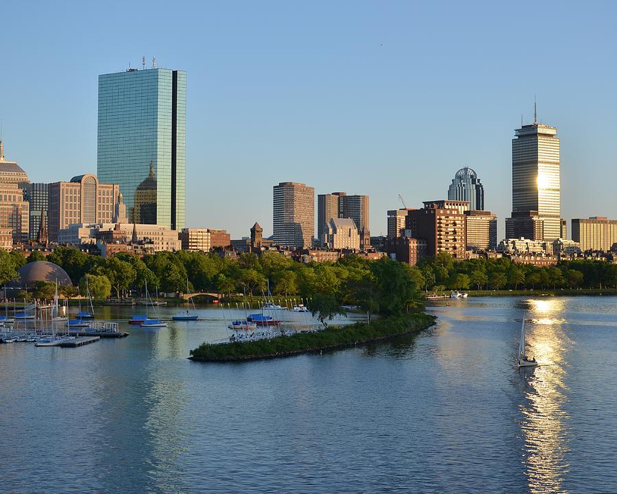 Charles River Reflection Photograph by Toby McGuire
