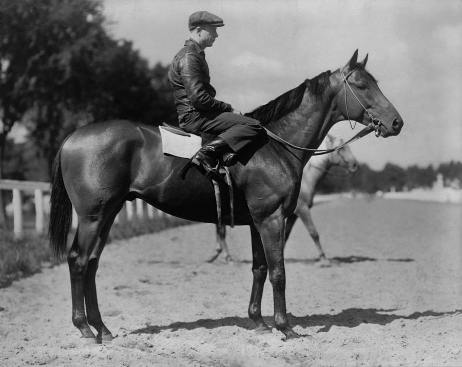Seabiscuit Photograph - Charles S. Howards Favorite Picture by Everett