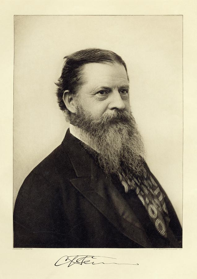 Charles Sanders Peirce Photograph by Miriam And Ira D. Wallach Division Of Art, Prints And Photographs/new York Public Library
