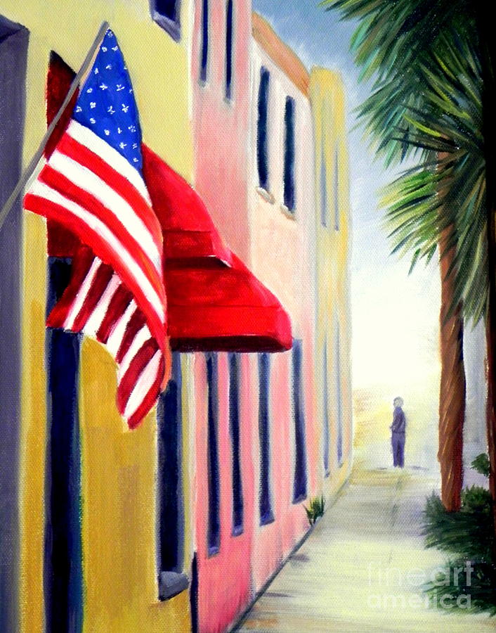 Charleston Alley Painting by Shelia Kempf