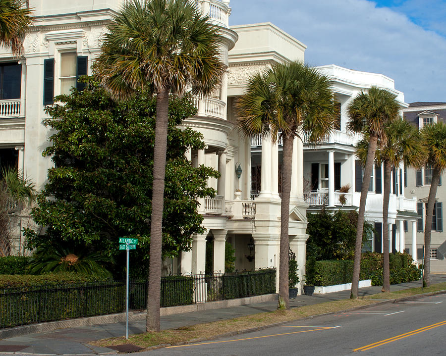 Charleston Battery Homes Photograph by Allyson Jones - Fine Art America