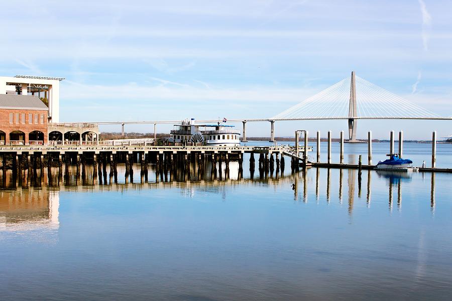 Charleston Bridge View Photograph by Jenny Hudson