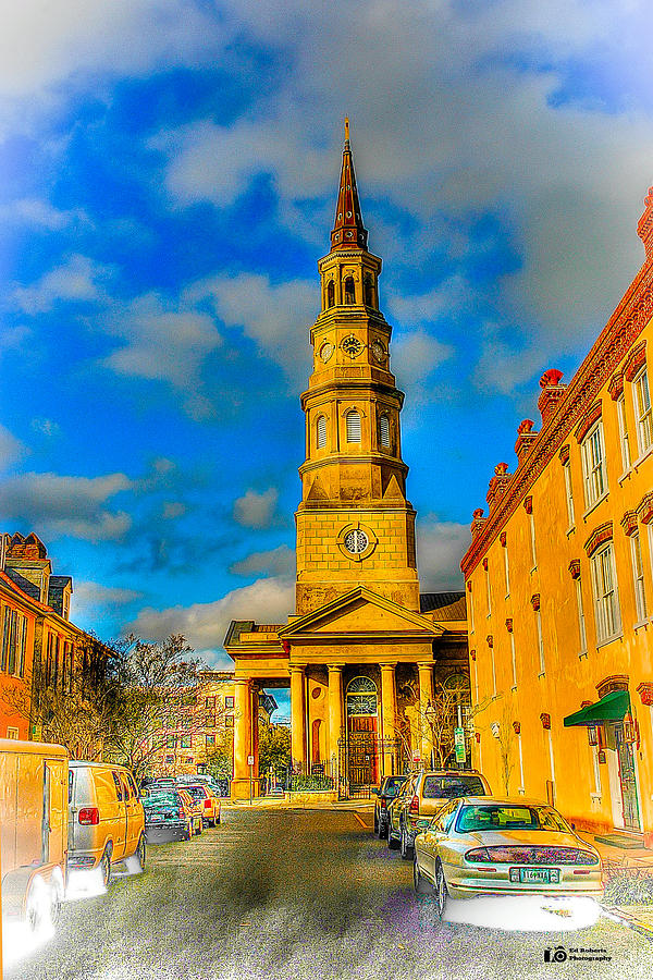 St. Philip's Episcopal Church Charleston Sc Photograph by Ed Roberts