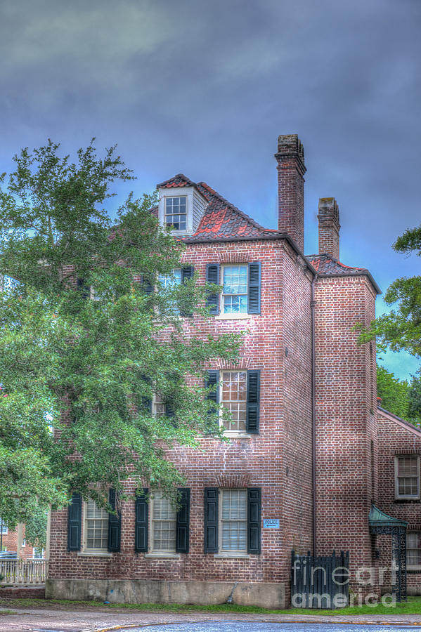 Charleston Colonial Home Photograph