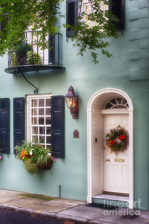 Architecture Photograph - Charleston Colors III by George Oze