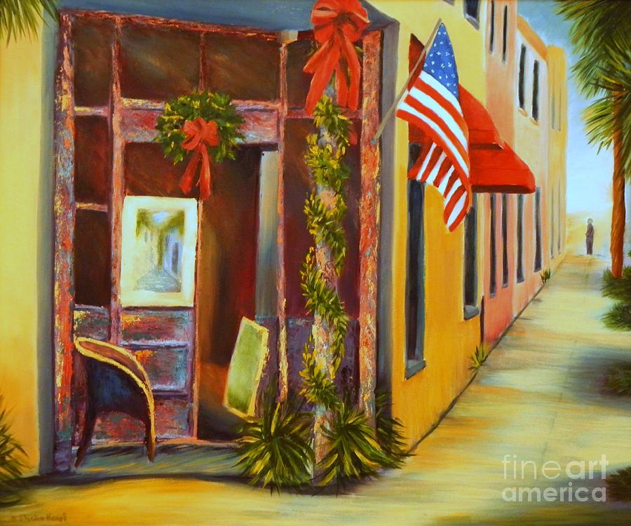 Charleston Gallery Painting by Shelia Kempf