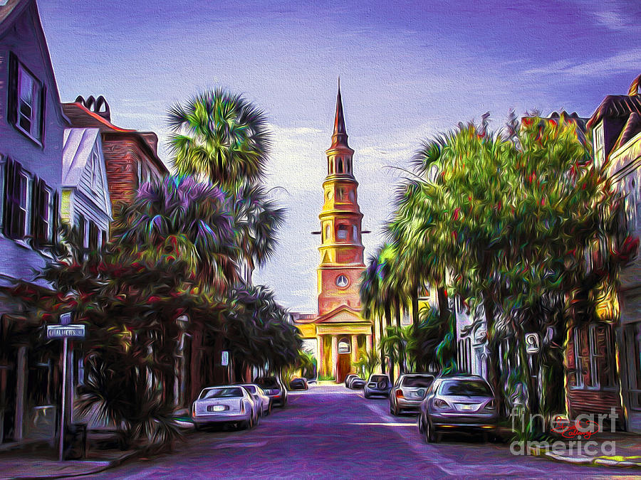 Charleston South Carolina St Philips Church Photograph by Ginette Callaway