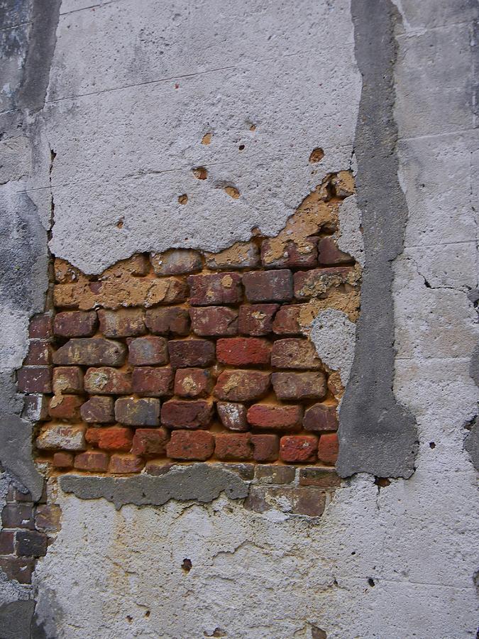 Brick Photograph - Charleston Texture by Warren Thompson