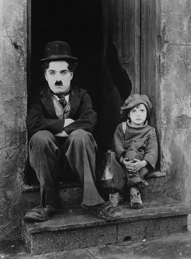 Black And White Photograph - Charlie Chaplin 1921 by Mountain Dreams