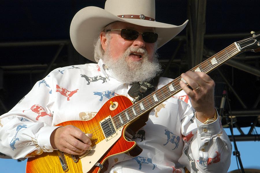 Charlie Daniels Photograph by Barbara Snyder