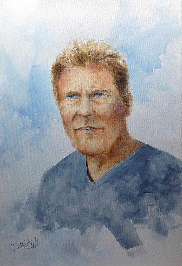 Portraits Painting - Charlie by Don Cull Portraits Painting - Charlie by Don Cull