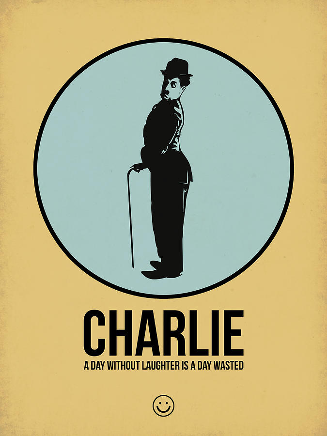 Movie Digital Art - Charlie Poster 2 by Naxart Studio