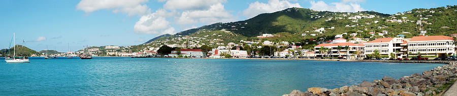 Charlotte Amalie Panorama Photograph by Ramunas Bruzas