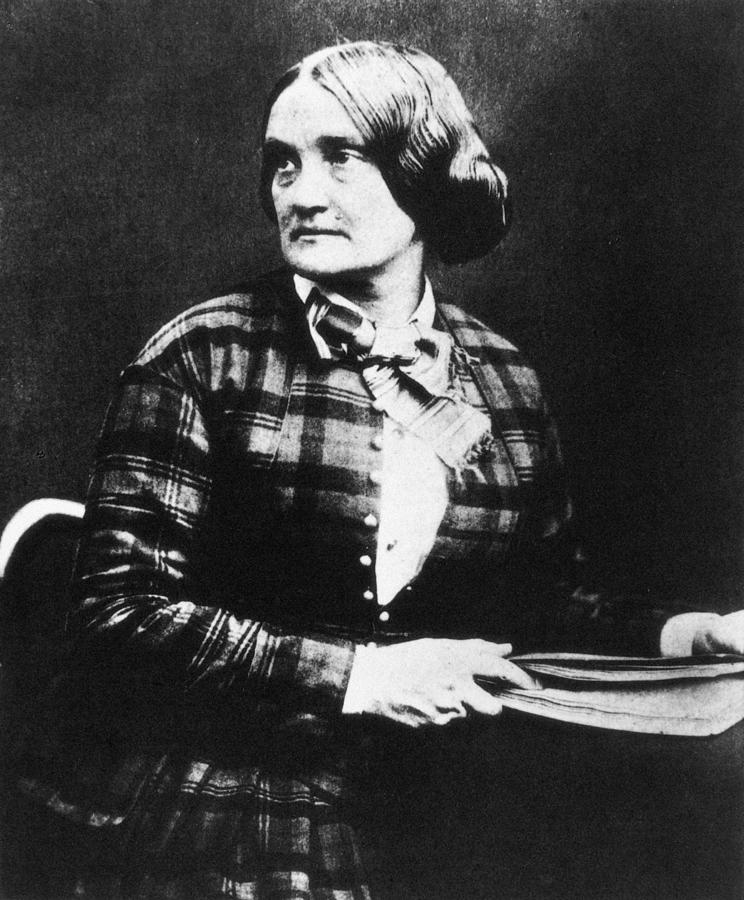 Charlotte Photograph - Charlotte Cushman (1816-1876) by Granger