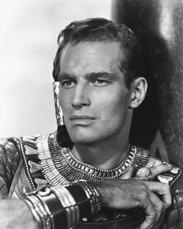Charlton Heston in The Ten Commandments Photograph by Silver Screen