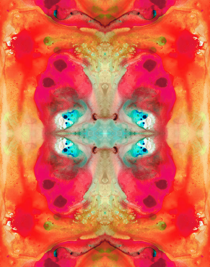 Pink Painting - Charmed - Abstract Art by Sharon Cummings by Sharon Cummings Pink Painting - Charmed - Abstract Art by Sharon Cummings by Sharon Cummings