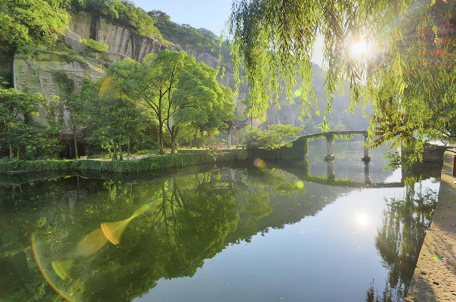 Charming Donghu - Shaoxing´s East Lake Photograph by Andy Brandl
