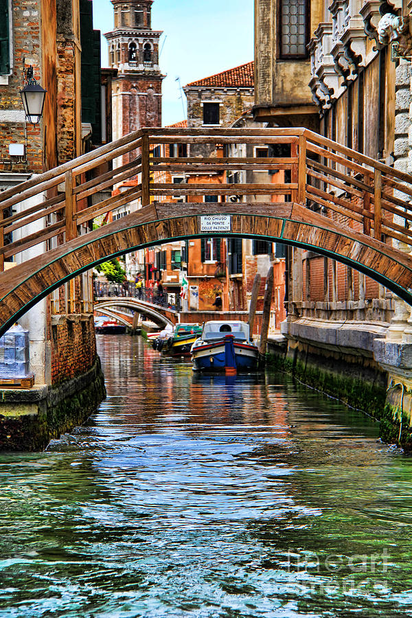 Charming Venice Photograph by Mariola Bitner