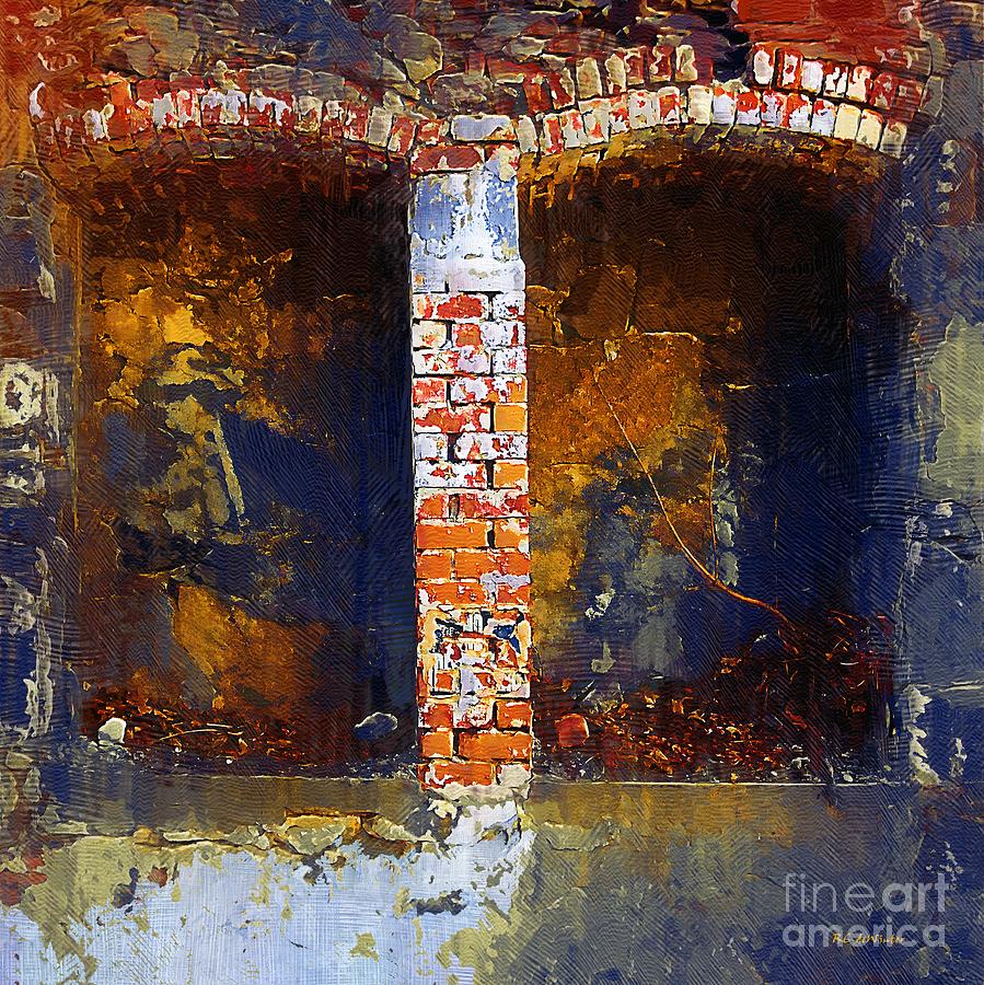 Charnel House Painting by RC DeWinter
