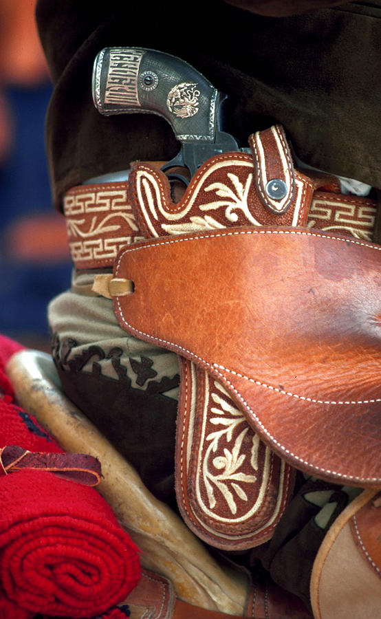 Charro Holster Photograph by Mark Langford