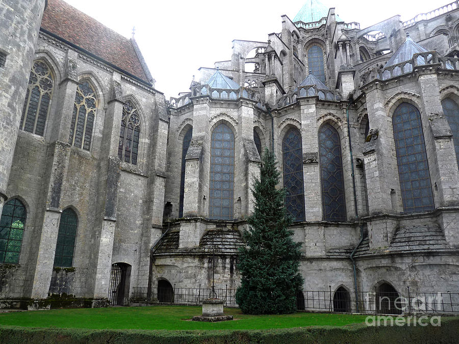 Chartres Cathedral Photograph by Deborah Smolinske