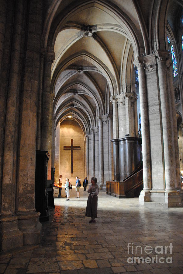 Chartres Passageway Photograph