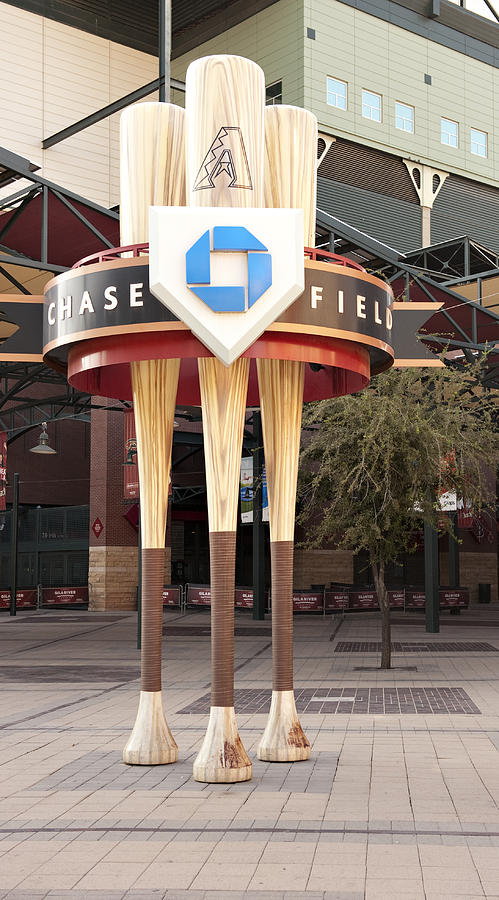 Architecture Photograph - Chase Field by Malania Hammer