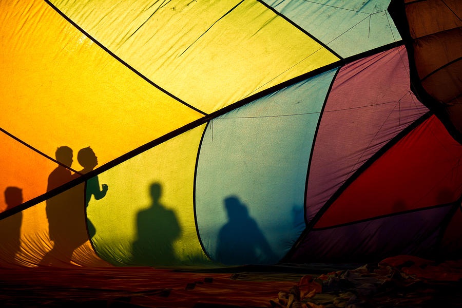Summer Photograph - Chasing Summer - Casper Balloon Roundup - Casper Wyoming by Diane Mintle