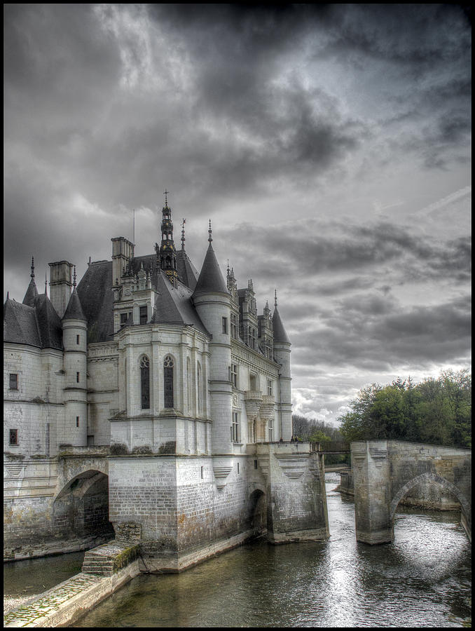 France Digital Art - Chateau de Chenonceau by Alfredo Machado
