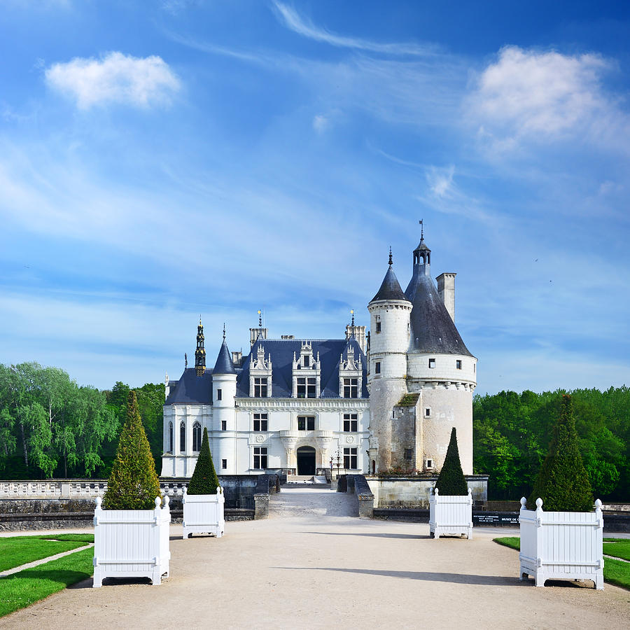 Chateau de Chenonceau Photograph by Alxpin