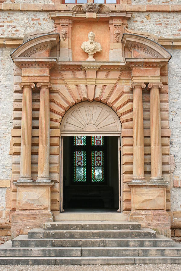 Chateau de Cormatin Entrance Photograph by Christiane Schulze Art And ...