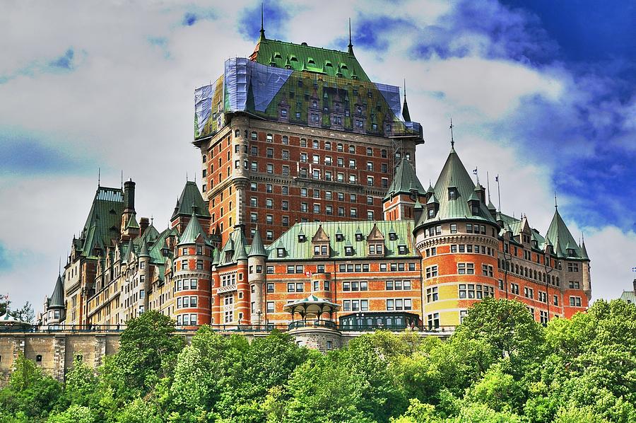 Chateau Frontenac Photograph by Carson Buzdegan - Fine Art America