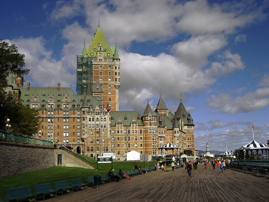 Chateau Frontenac Quebec City Photograph by Nicky Jameson